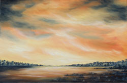 see abendlicht sonnenuntergang �lbild haike espenhain