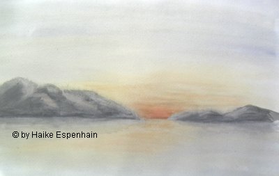 Sonnenuntergang am Meer