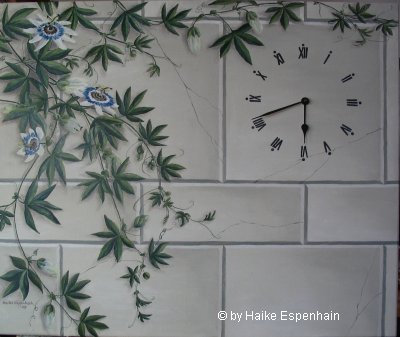 Zeit - Passionsblume